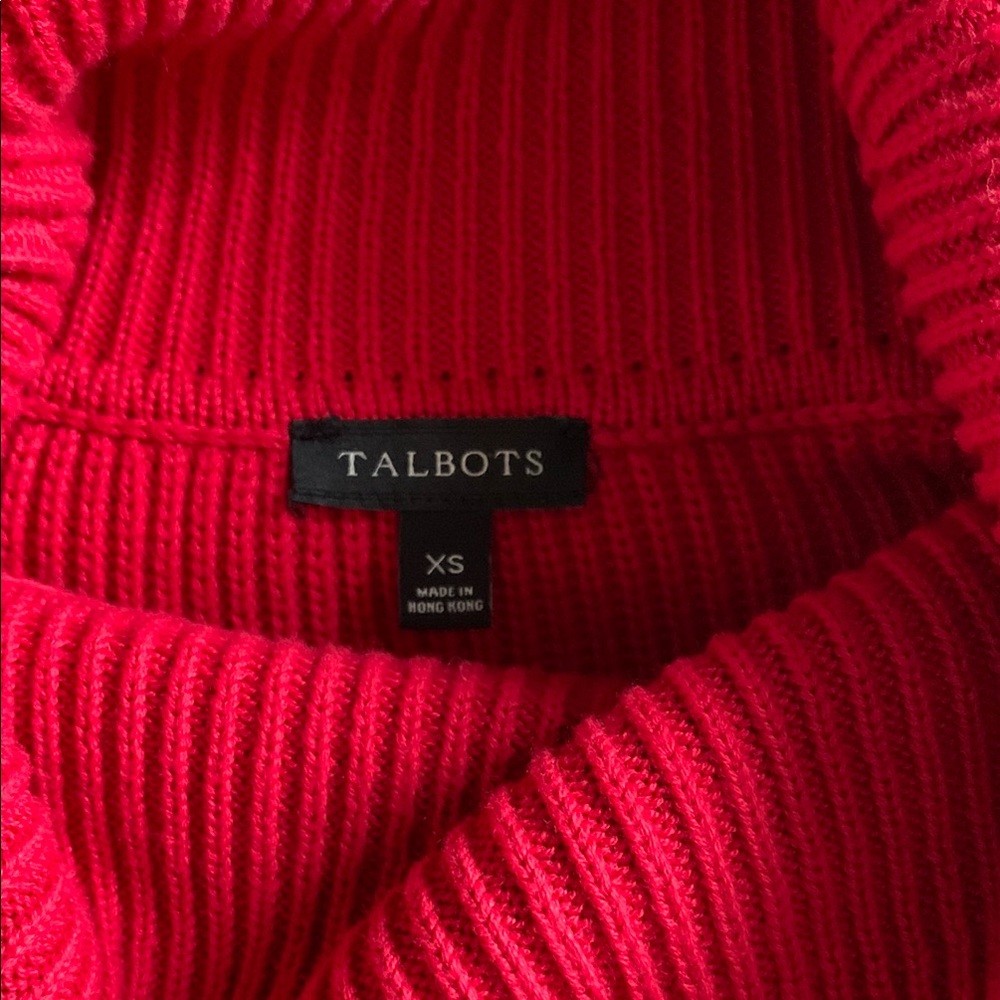 Talbots Cowl Neck Sweater - Sz XS - Picture 2 of 2
